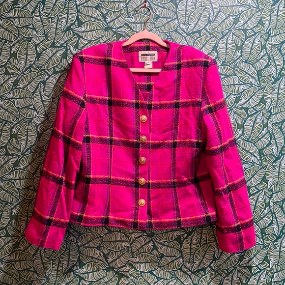 Vintage Jackets & Blazers - Vintage Magenta Jacket